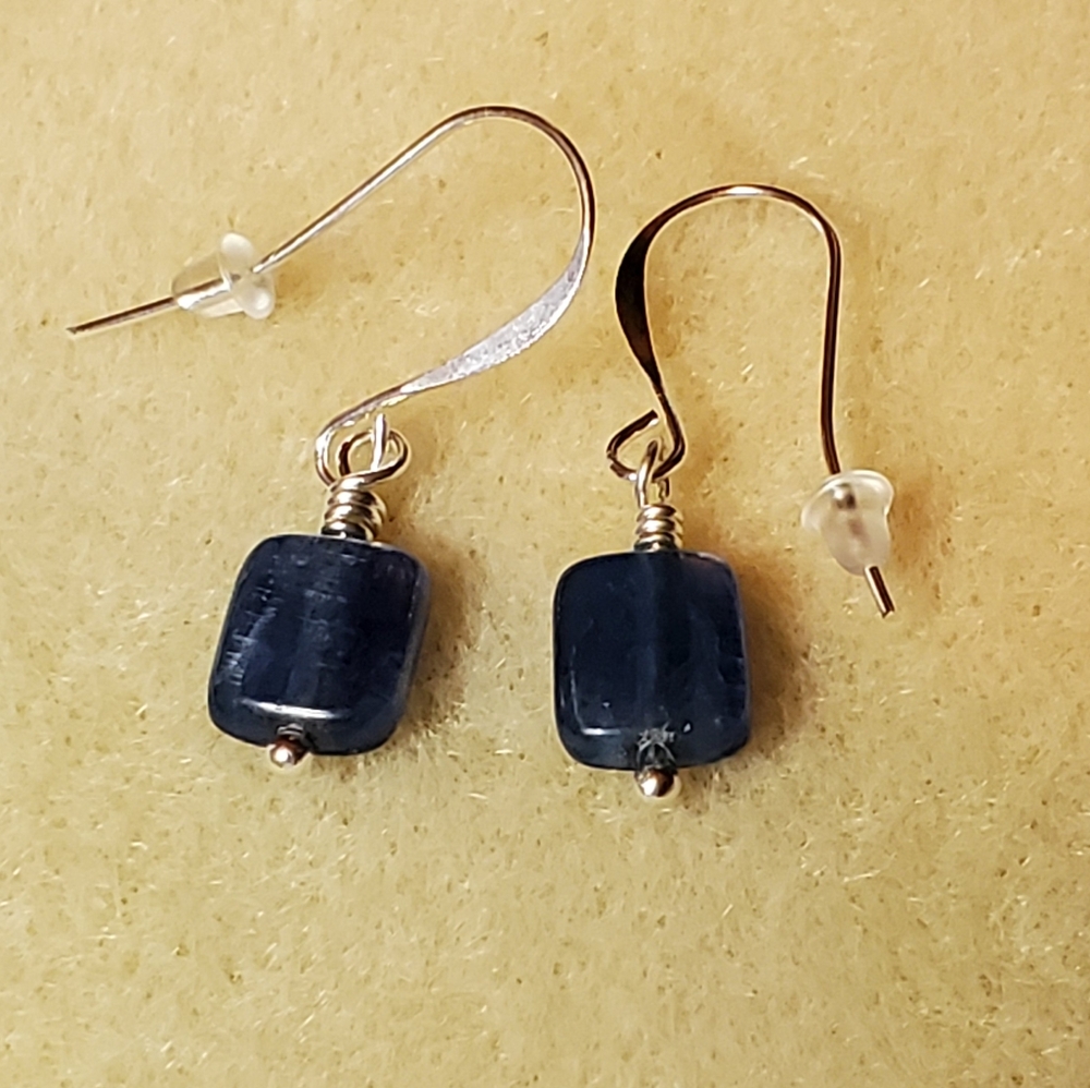 Kyanite earrings